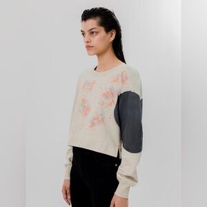 ECKHAUS LATTA RAGLAN SWEATSHIRT, ISOLATED Spots Medium